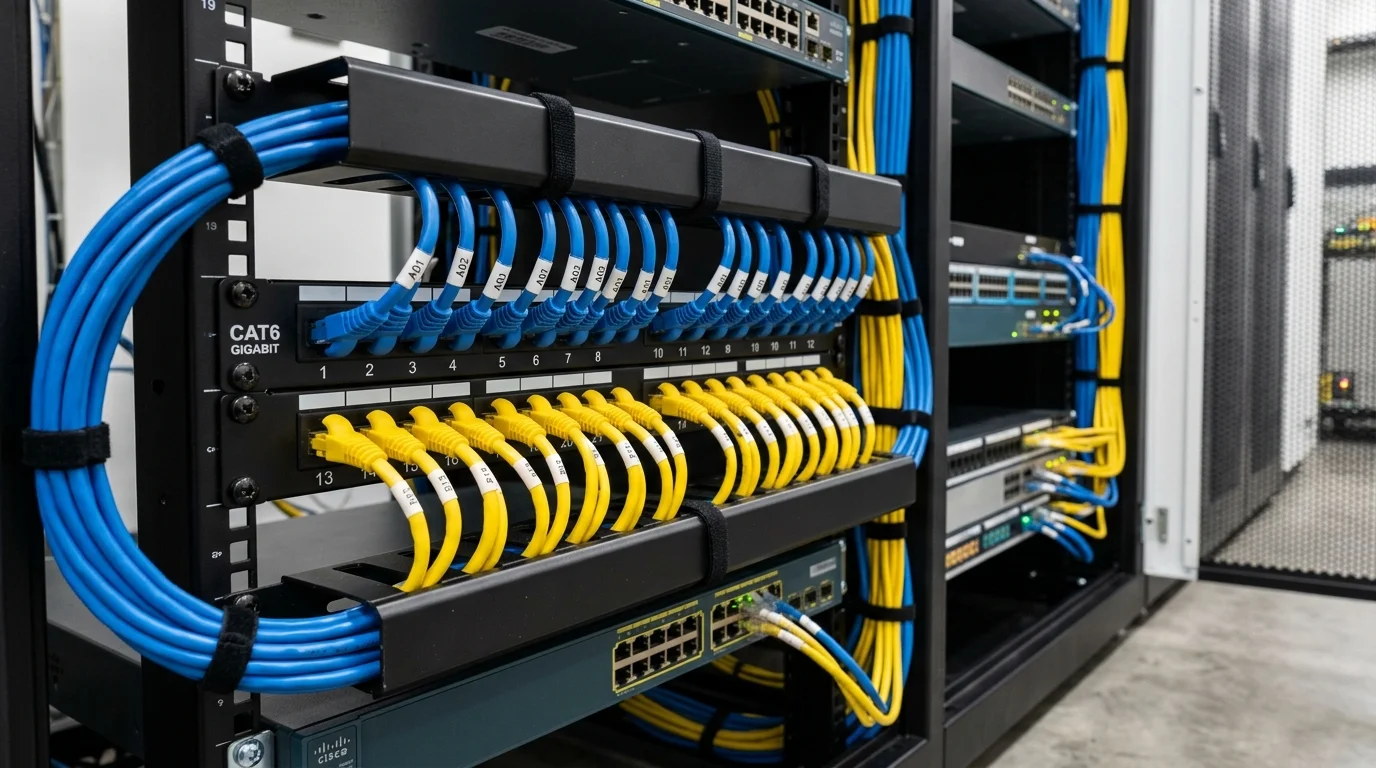 Câblage structuré RJ45 et prises réseau